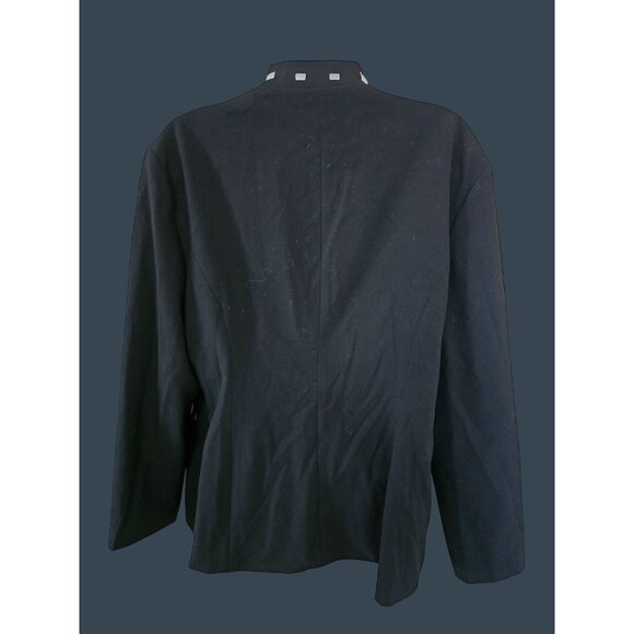 Black Embellished with Rhinestone Detailing one of a kind whimsygoth biker bling - Picture 5 of 9